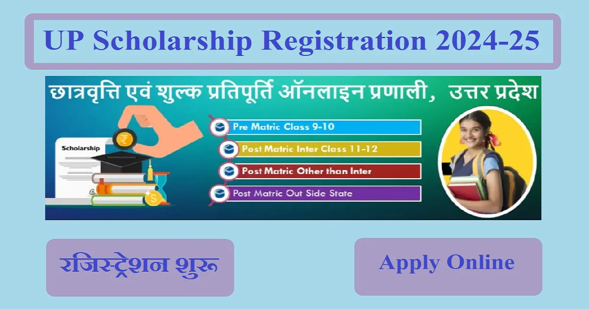 UP Scholarship Registration 2024-25