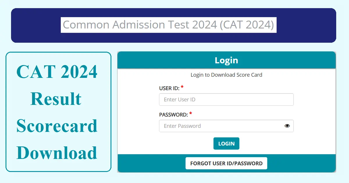 CAT Result 2024 PDF